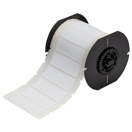 Brady B33 Series Direct Thermal Printable Paper Labels 1 in H x 3 in W White 1450/RL B33-330-813